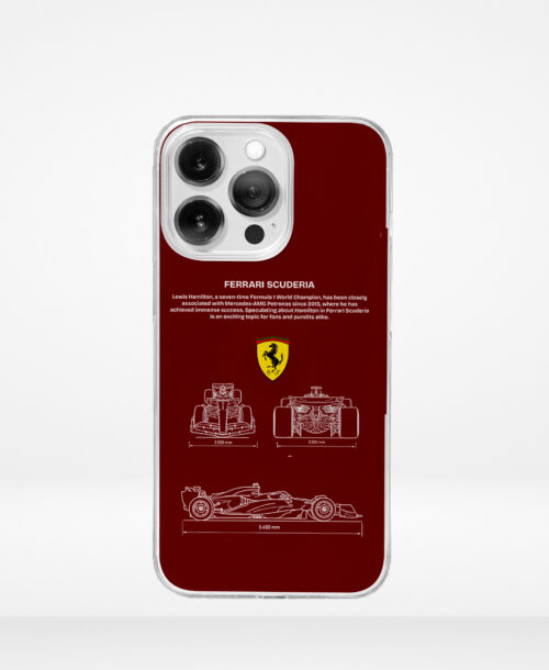 Funda “Escudería Ferrari granate”