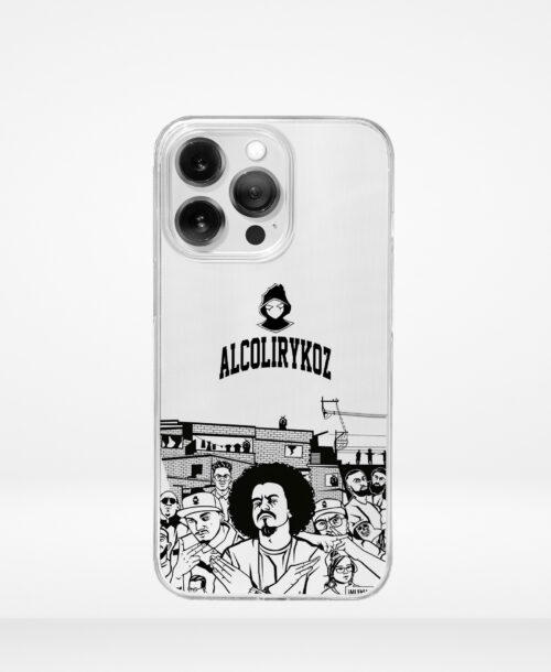 Funda “Alcolirykoz Blanco y Negro”