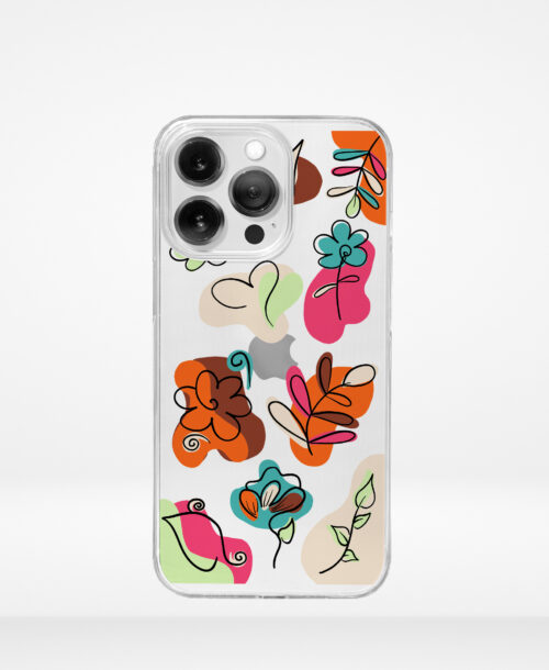 Funda “Trazos en flores”