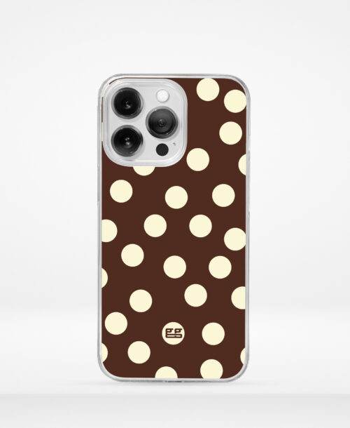 Funda Golden Mocha Dots