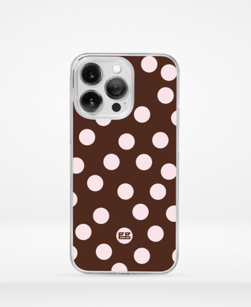 Funda Rose Mocha Dots