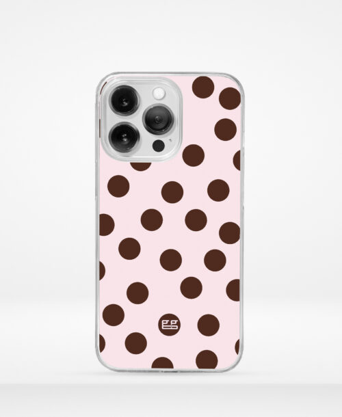 Funda Mocha Rose Dots