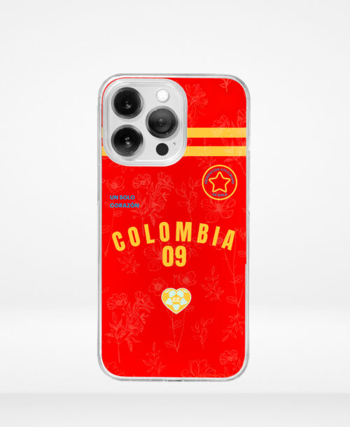 Funda Colombia Rojo "Un Solo Corazón" GG